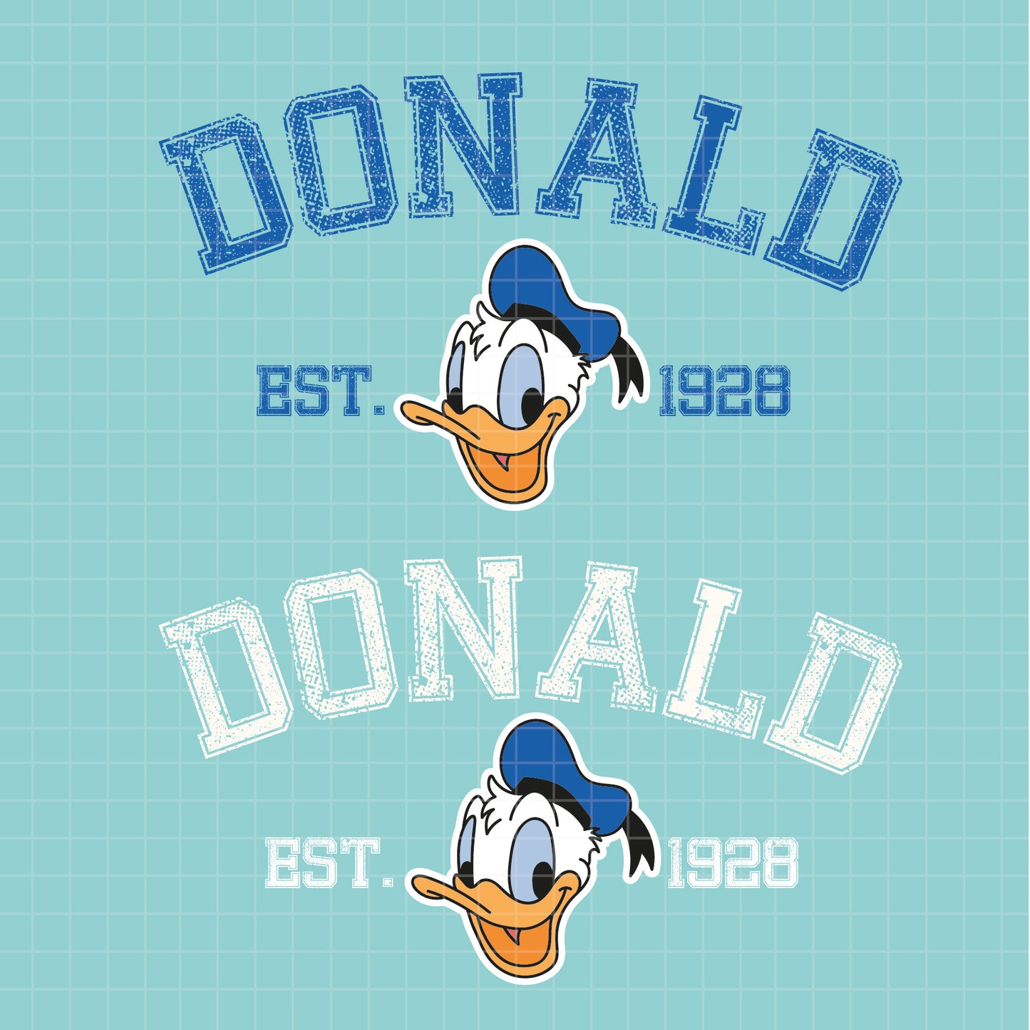 COD1631 - Donald est 1928 svg, Disney svg, donald svg, Silhouette, Cricut