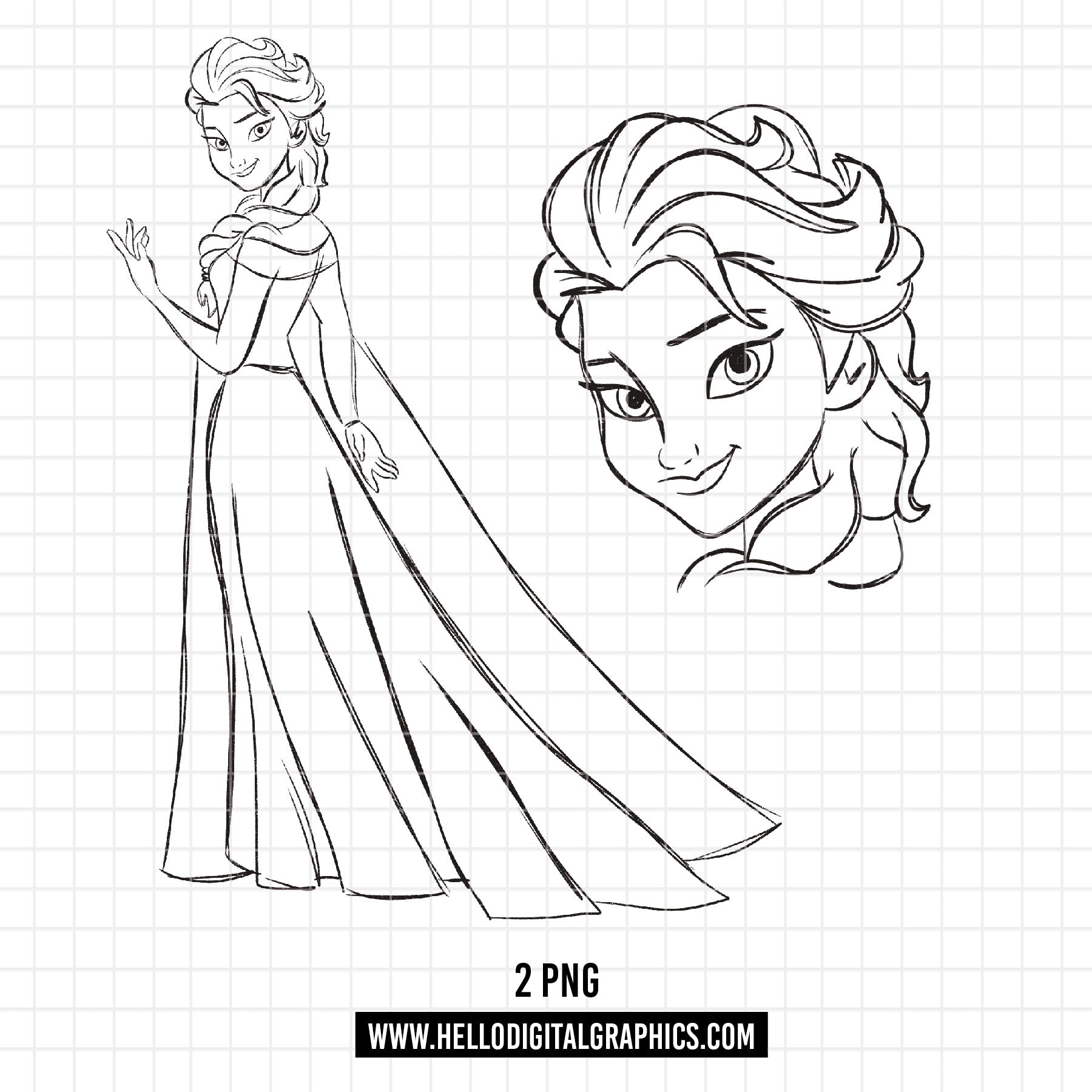 How To Draw Frozen Body