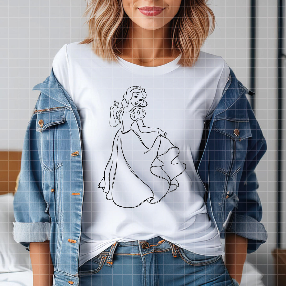 COD1673 Disney Princess outline svg bundle, 14 princess SVG, Princess ...