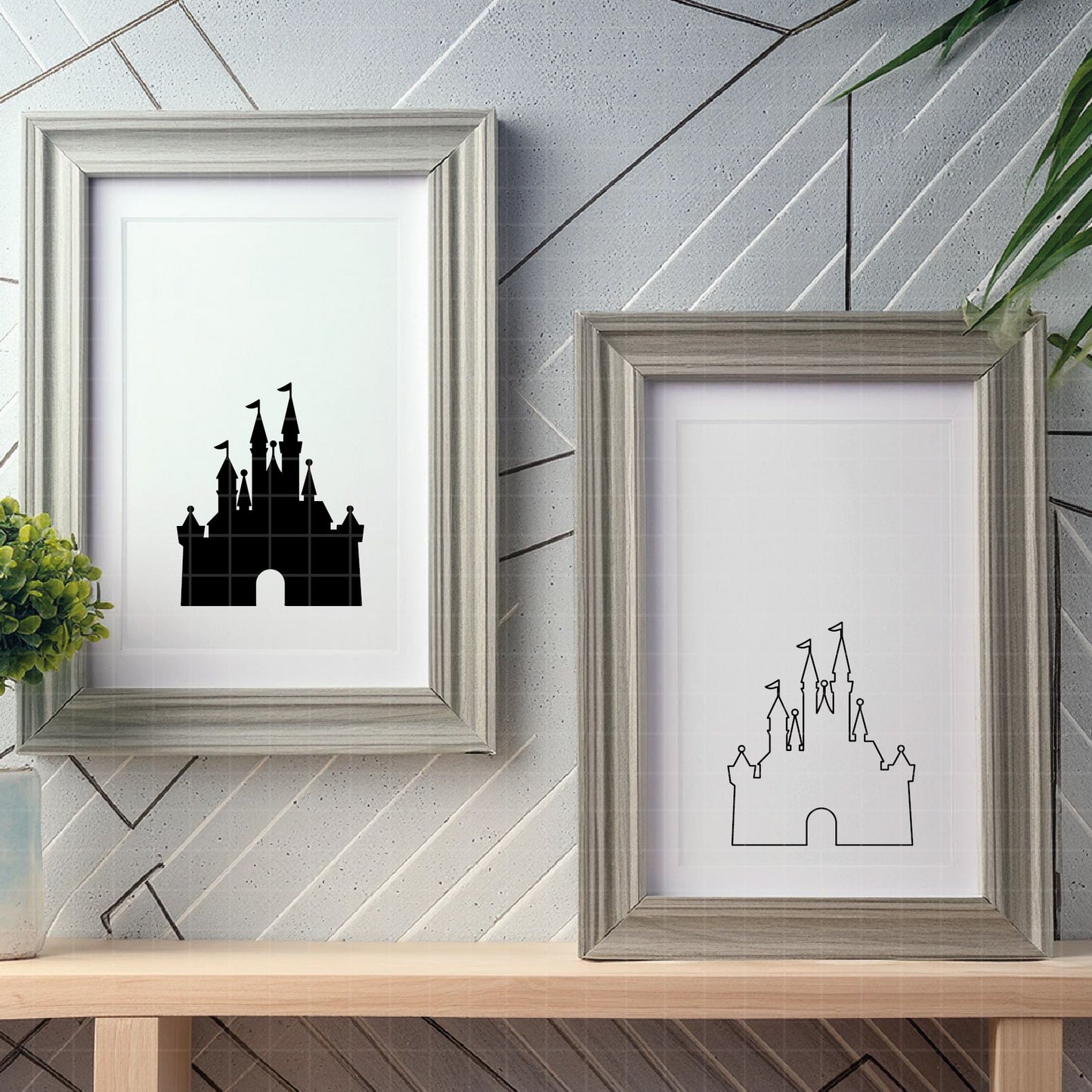 COD1717- Castle svg, disney castle outline svg, disney svg, home svg, png, ,cricut, silhouette