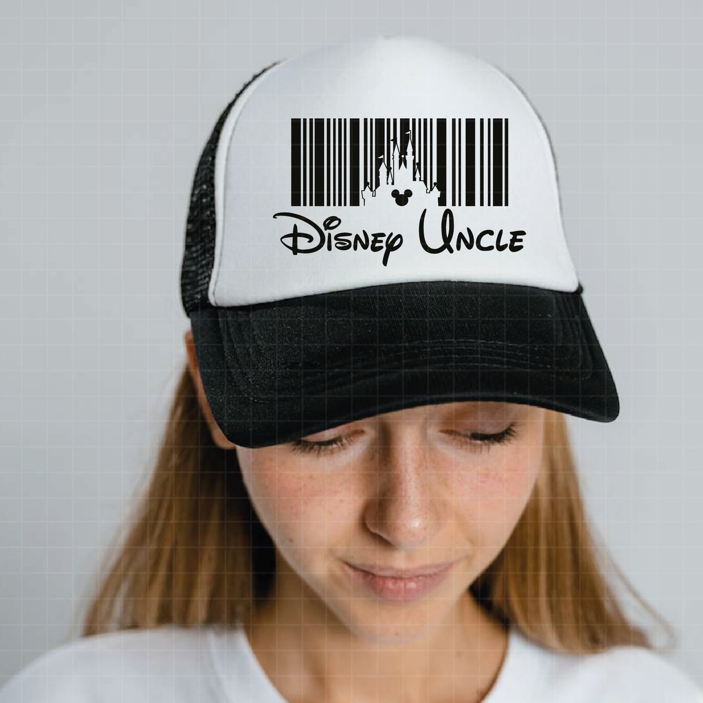 COD1719- Barcode Disney uncle svg, Aunt svg, uncle svg, disney svg, Silhouette, Cricut