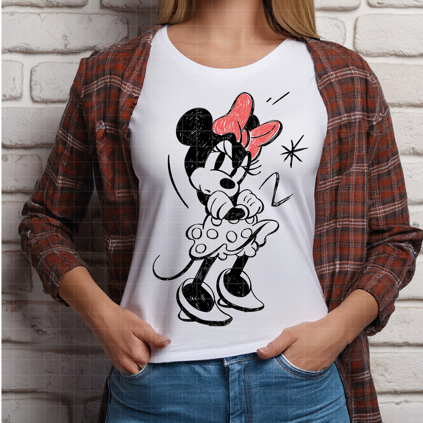 COD1736 -  Minnie mouse svg, Disney svg, minnie svg, Silhouette, Cricut