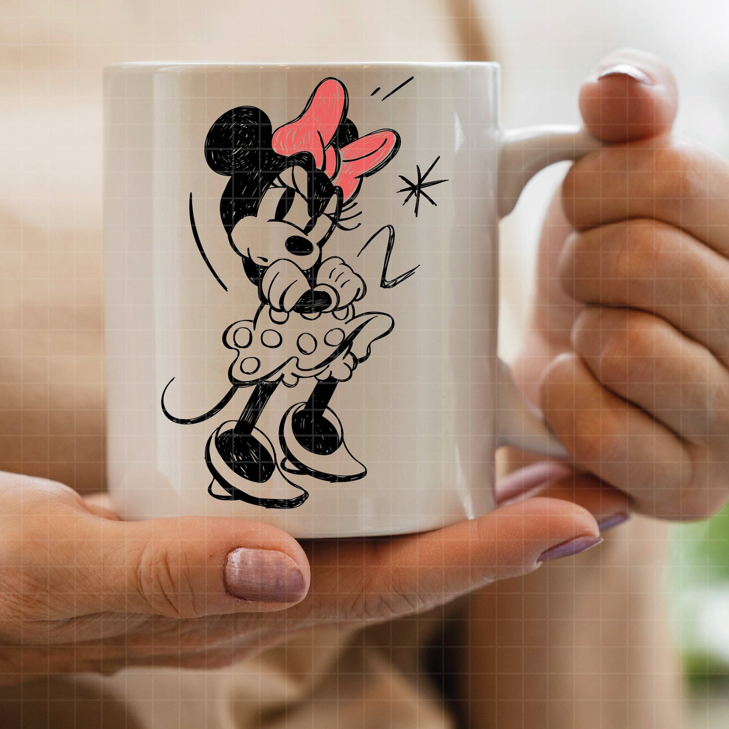 COD1736 -  Minnie mouse svg, Disney svg, minnie svg, Silhouette, Cricut