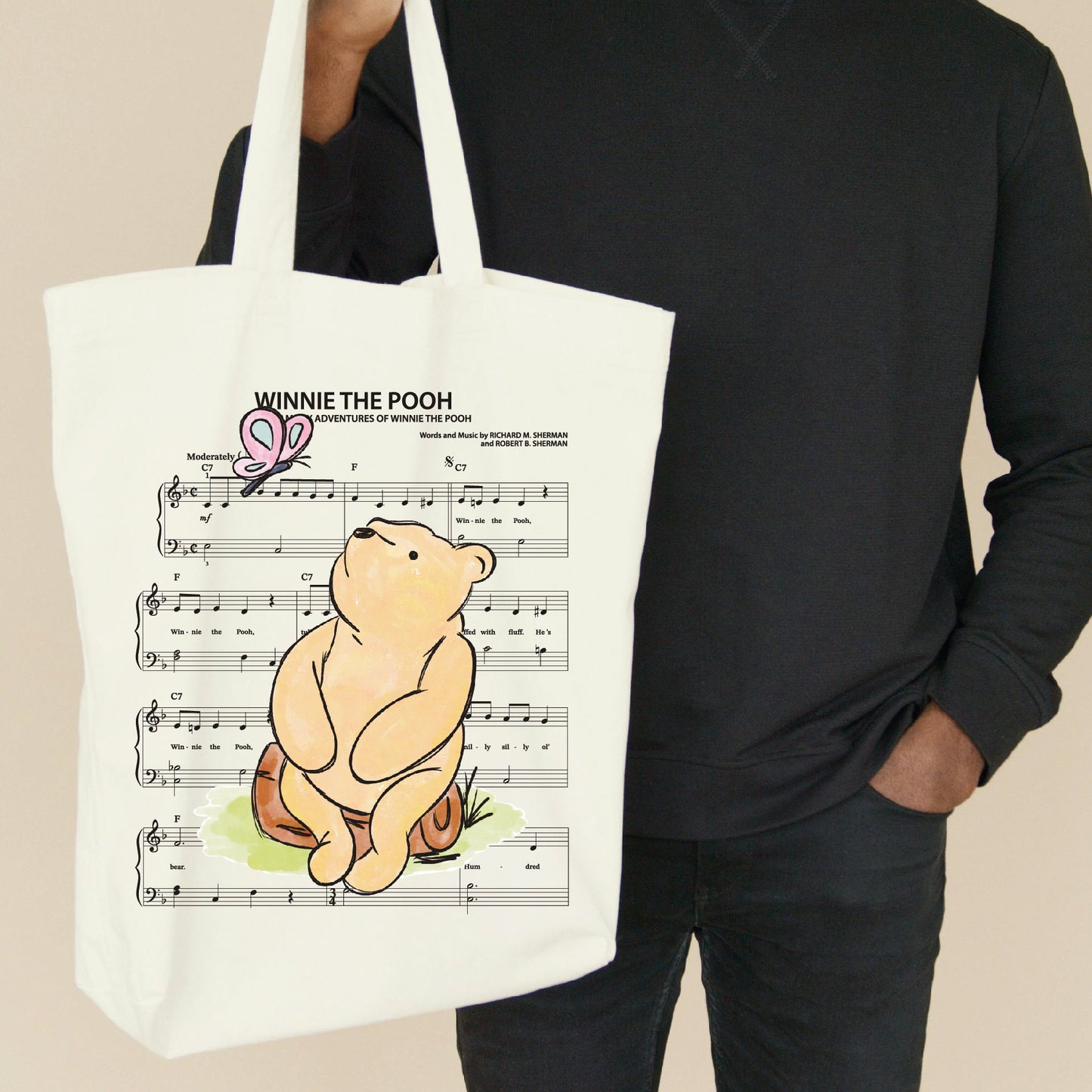 COD1742 - Winnie the Pooh Png, pooh png, classic winnie the Pooh Png, baby shower png