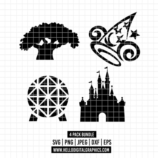 COD1745- Happy Disney Park svg, Family Trip svg, Vacay Mode Svg, mickey svg, family svg