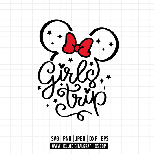 COD1779 - Girls trip svg, Happy Disney Park svg, Family Trip svg, Vacay Mode Svg, mickey svg, family svg