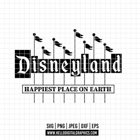 COD1793- Disneyland magic svg, disney park svg, mickey svg, minnie svg, pluto svg, goffy svg, donald svg, Silhouette, Cricut