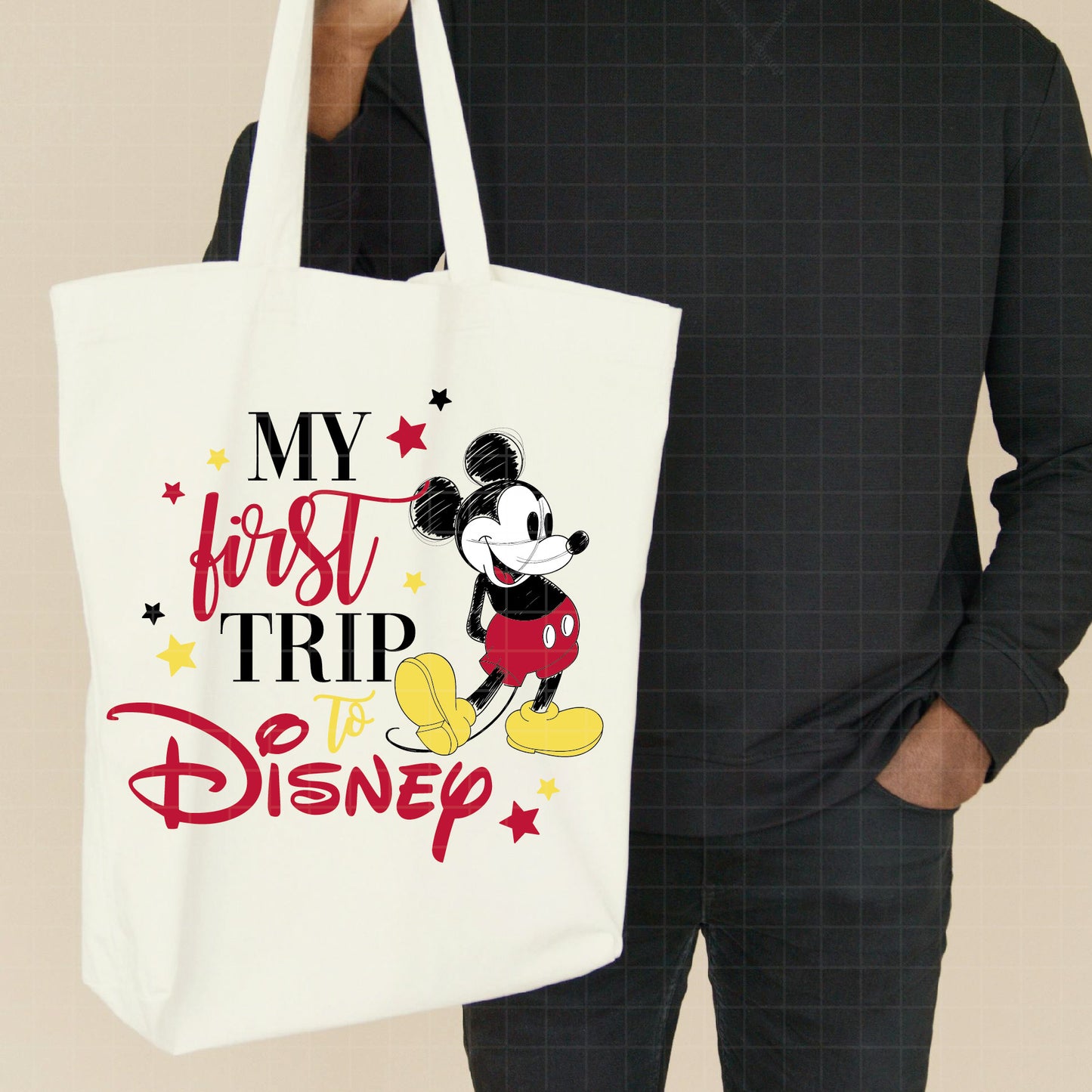 COD1821 - My first trip to disney svg, mickey svg, castle svg, Trip svg, Silhouette, Cricut