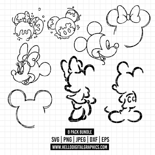 COD1822- Happy Disney Park svg, Family Trip svg, Vacay Mode Svg, mickey svg, family svg, disney elements svg