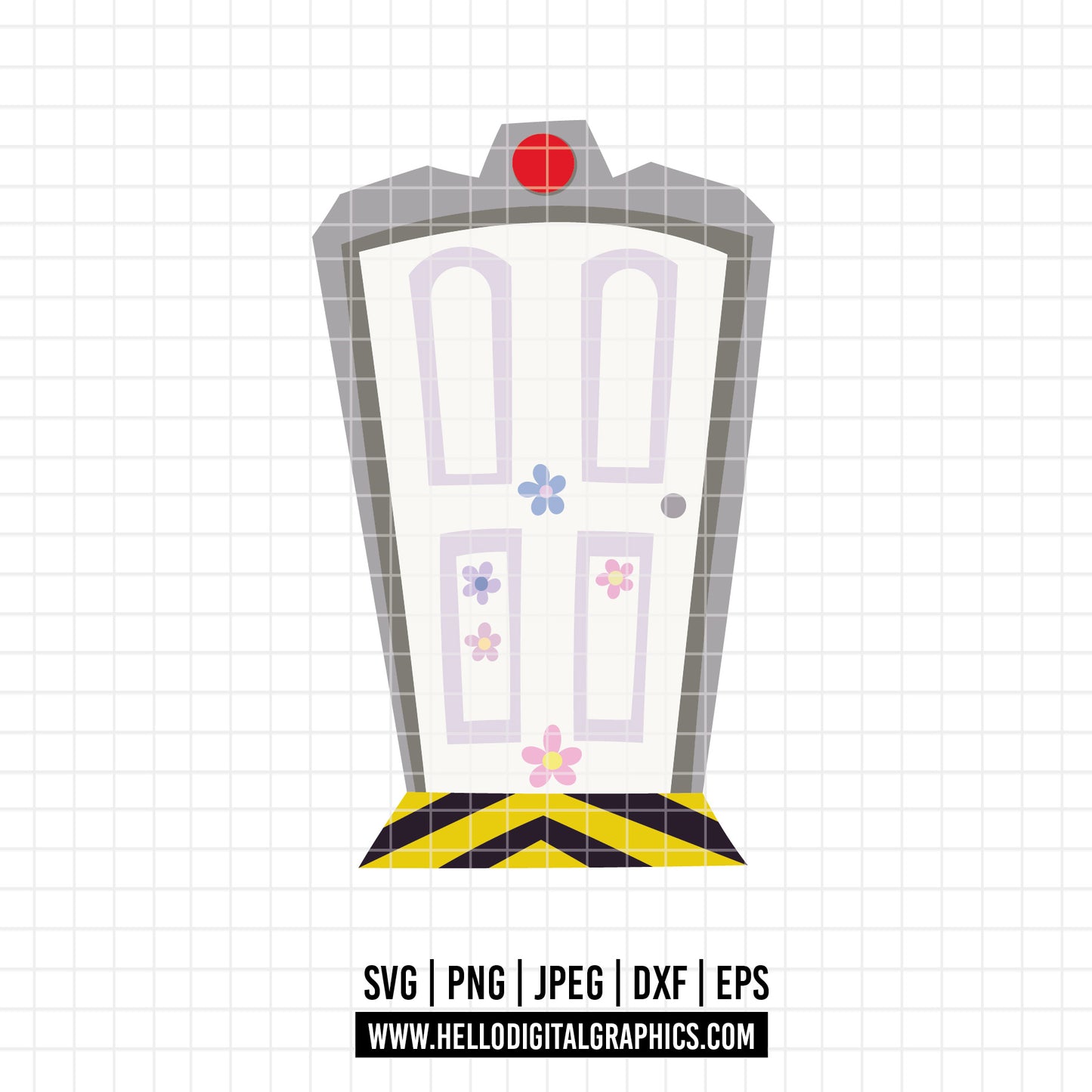 monsters inc door 1958 - Monster inc. DTF, The door SVG, PNG