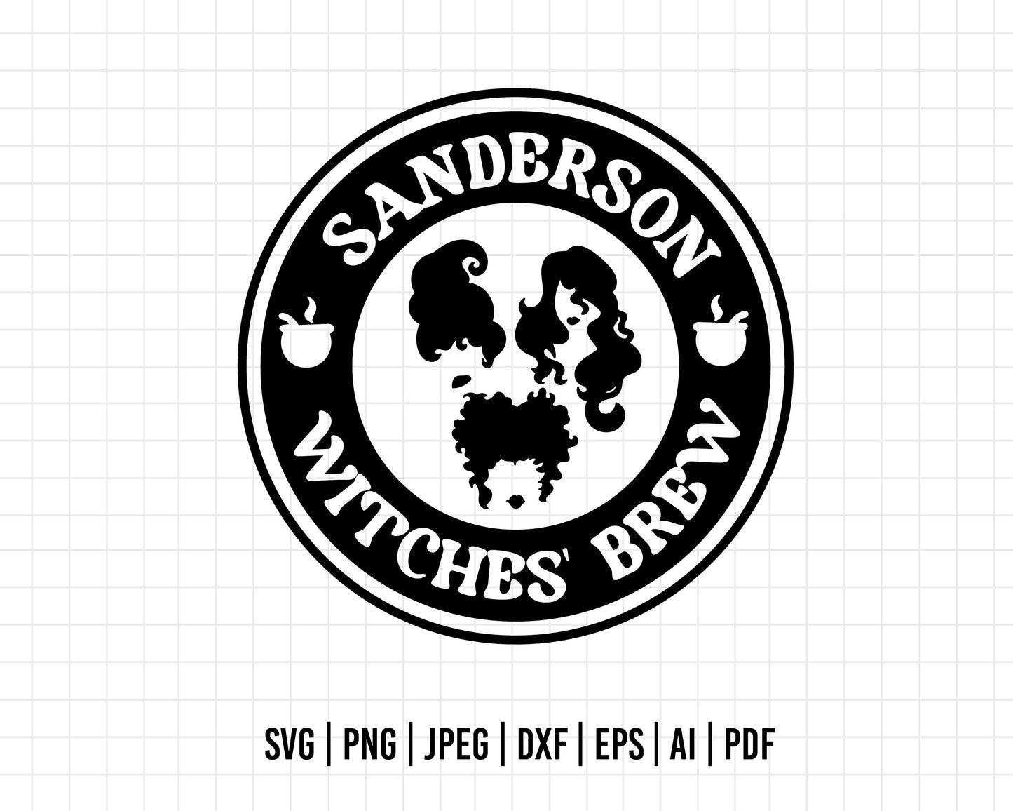 COD199- Sanderson witches brew svg, Halloween svg, Trick Or Treat Svg, Disney svg