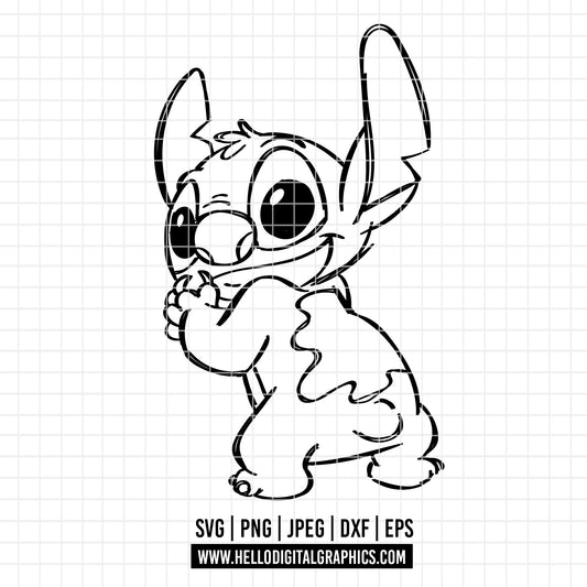 COD2046 - Lilo svg, Ohana svg, Stitch svg, Disney svg, Cricut, Silhouette, Ohana means family svg