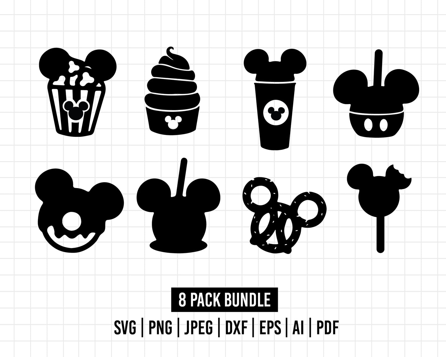 COD210- snackgoals svg, Snacks svg, Mickey Mouse Ears Head, Disney svg, mickey svg, Silhouette, Cricut