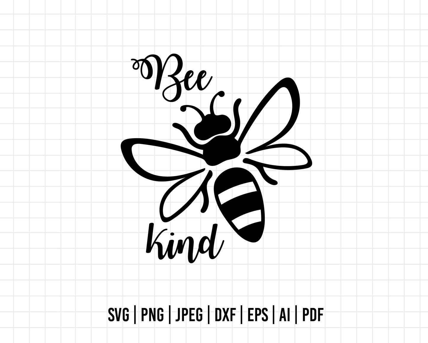 COD212- Bee kind svg, Bee svg, Mom Svg, Honey Cut File