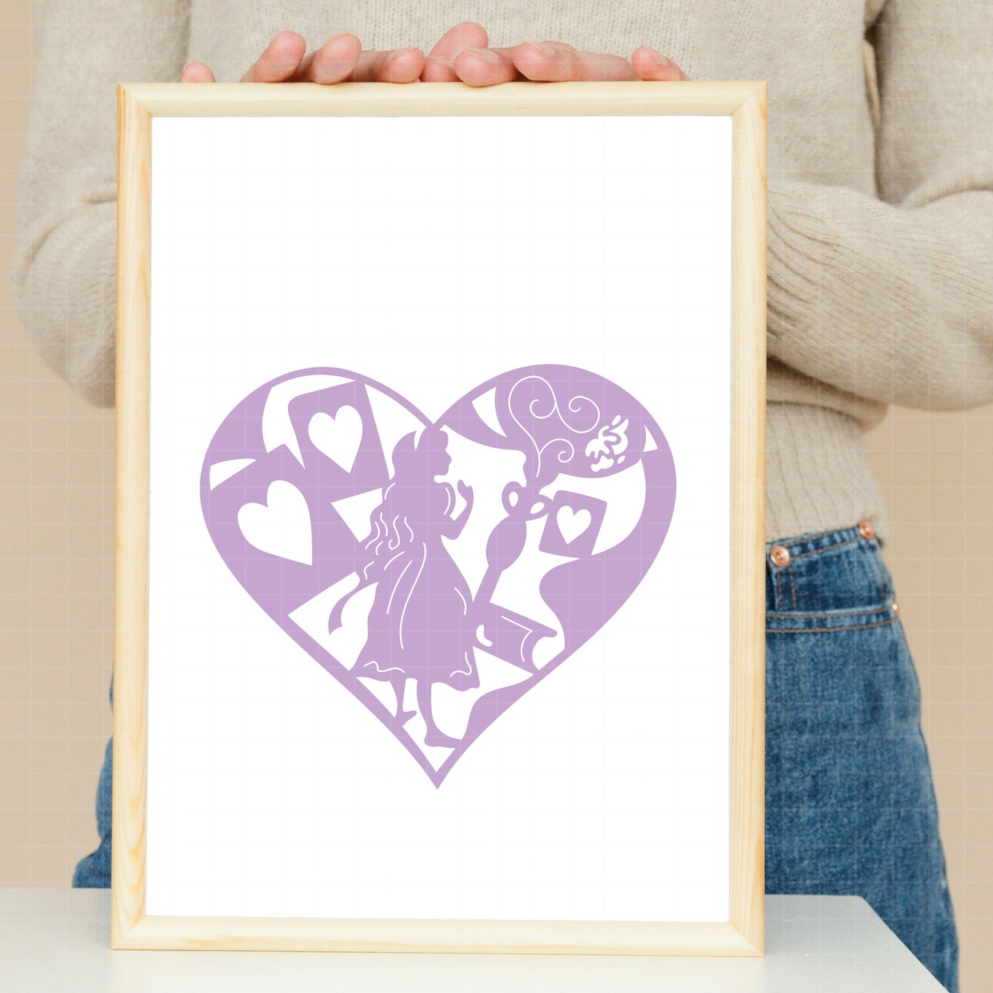 COD2123 - Alice in wonderland svg, Alice sketch svg, disney svg, Silhouette, Cricut