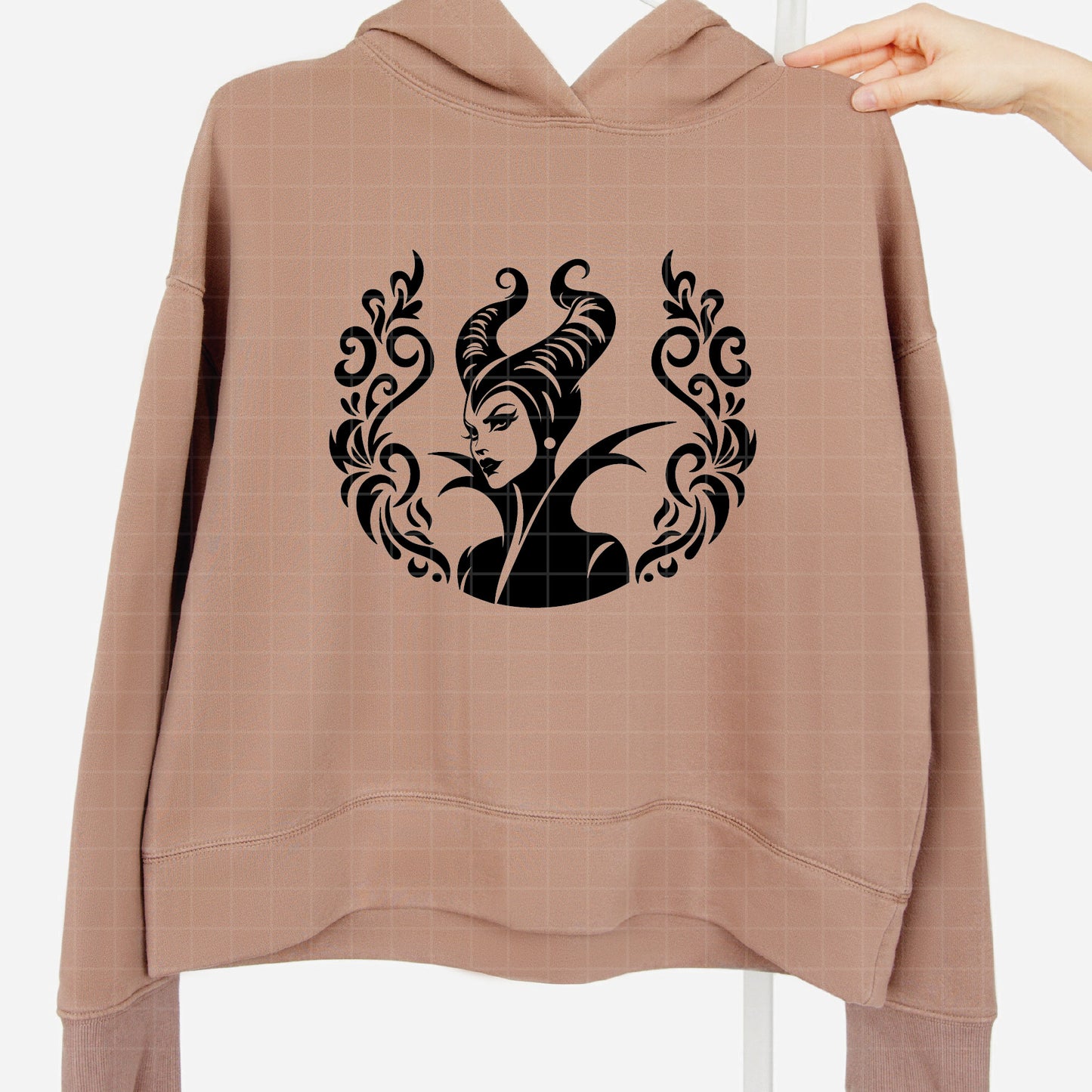 COD2129 - Bad bitch svg, Princess Witch Villain Maleficent Halloween Sweatshirt, Maleficent Halloween, maleficent sketch svg