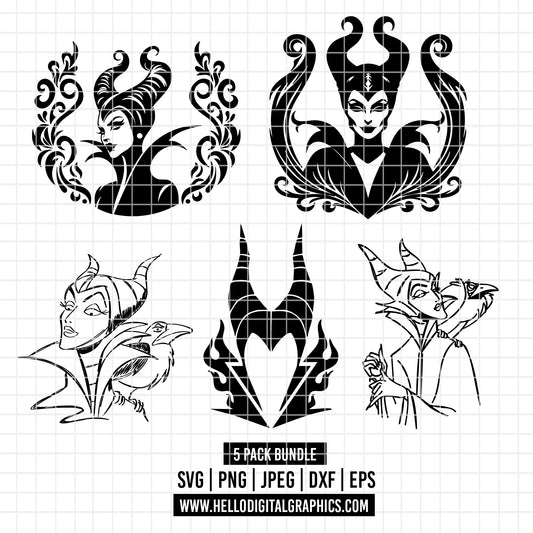 COD2129 - Bad bitch svg, Princess Witch Villain Maleficent Halloween Sweatshirt, Maleficent Halloween, maleficent sketch svg