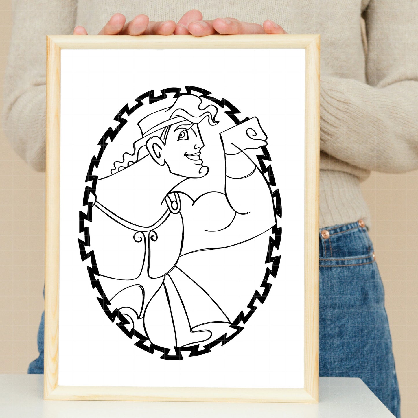 COD3394 - Hercules movie SVG, EPS, PNG File, Cricut, Digital, Printable, Hercules svg