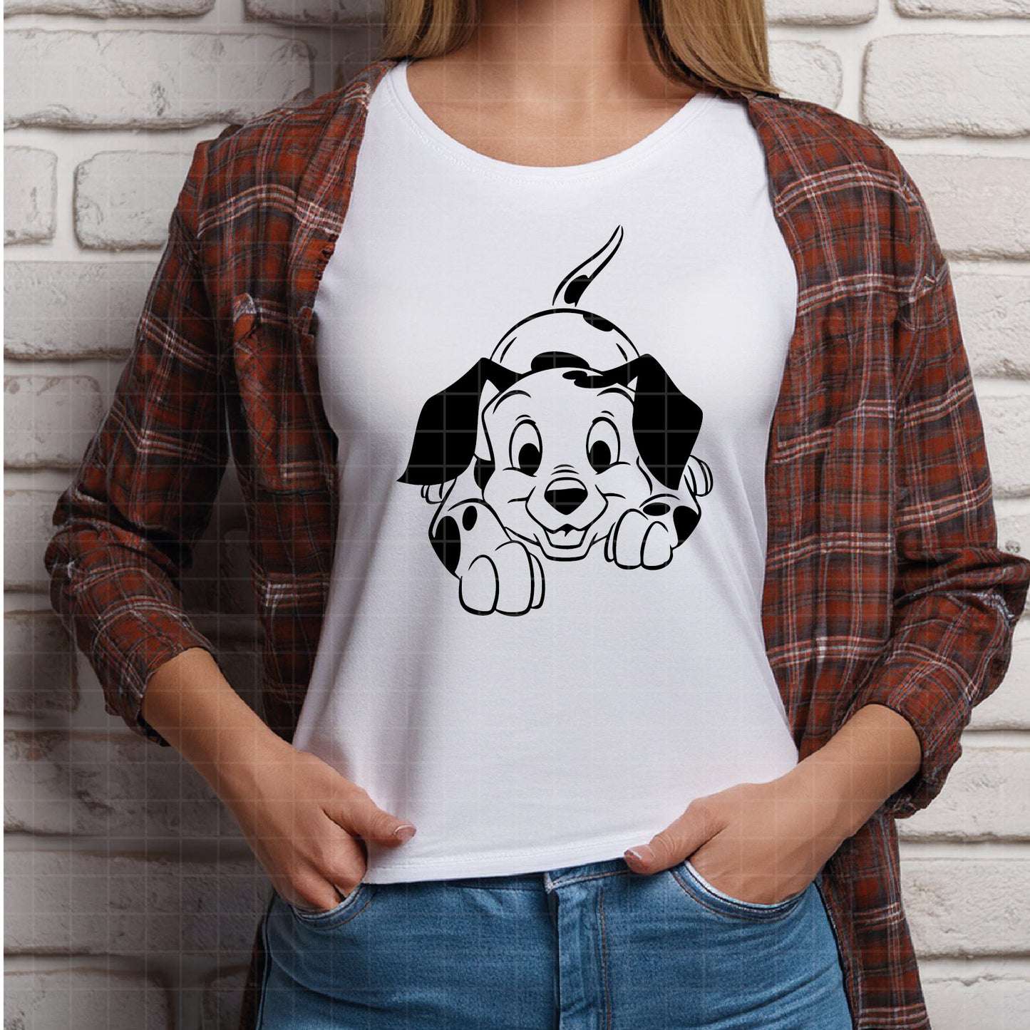 COD2175 - Dalmatian svg, dog svg, dalmatian cut file, puppy outline svg, disney svg