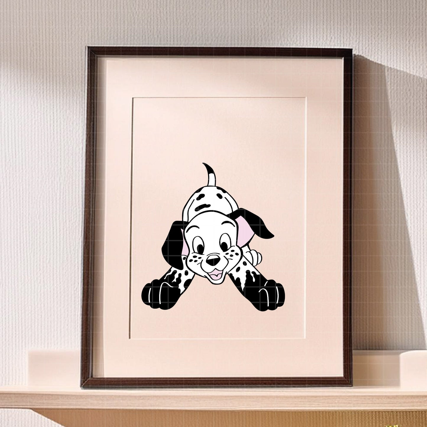 COD2179 - Dalmatian svg, dog svg, dalmatian cut file, puppy outline svg, disney svg
