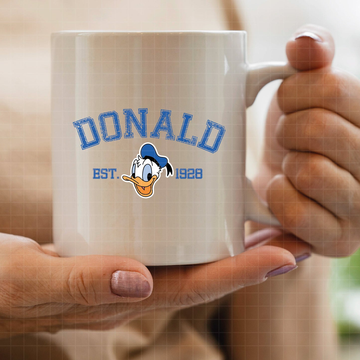 COD2180 - Donald Svg, Retro Donald Svg, Magical Kingdom Svg, Png File For Sublimation