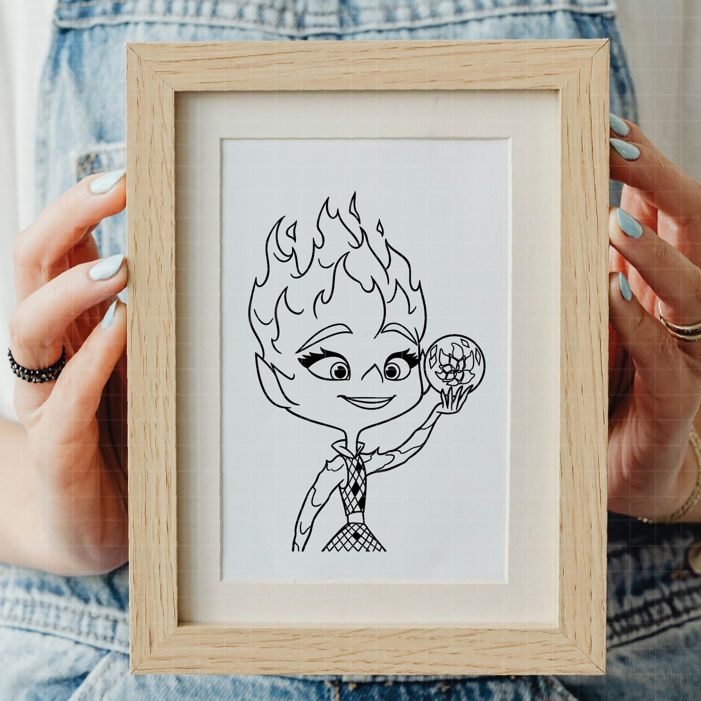 COD2185 - Elemental svg, Elemental PNG, Elemental Digital, disney svg, Silhouette, Cricut