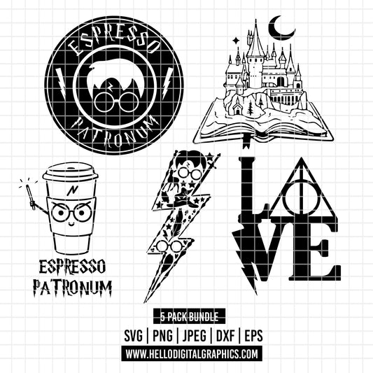 COD2195- Harry Potter svg, Magic svg, Magic Wizard Svg, Svg for Shirts, Hogwarts SVG