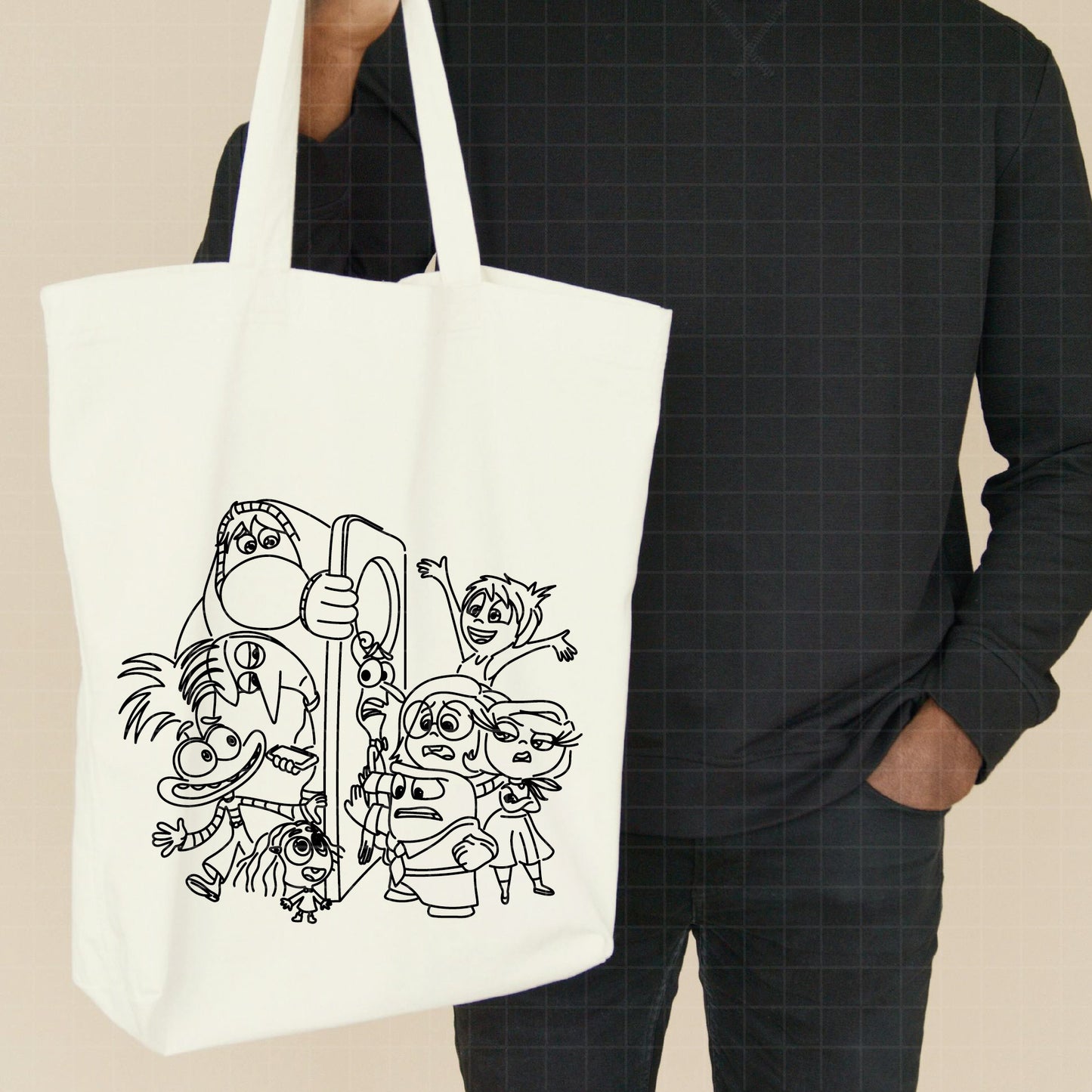 COD2196 -  inside out party clipart, svg, inside out svg, inside out t shirt svg, Anxiety Inside Out 2 svg, Inside Out 2 Clipart