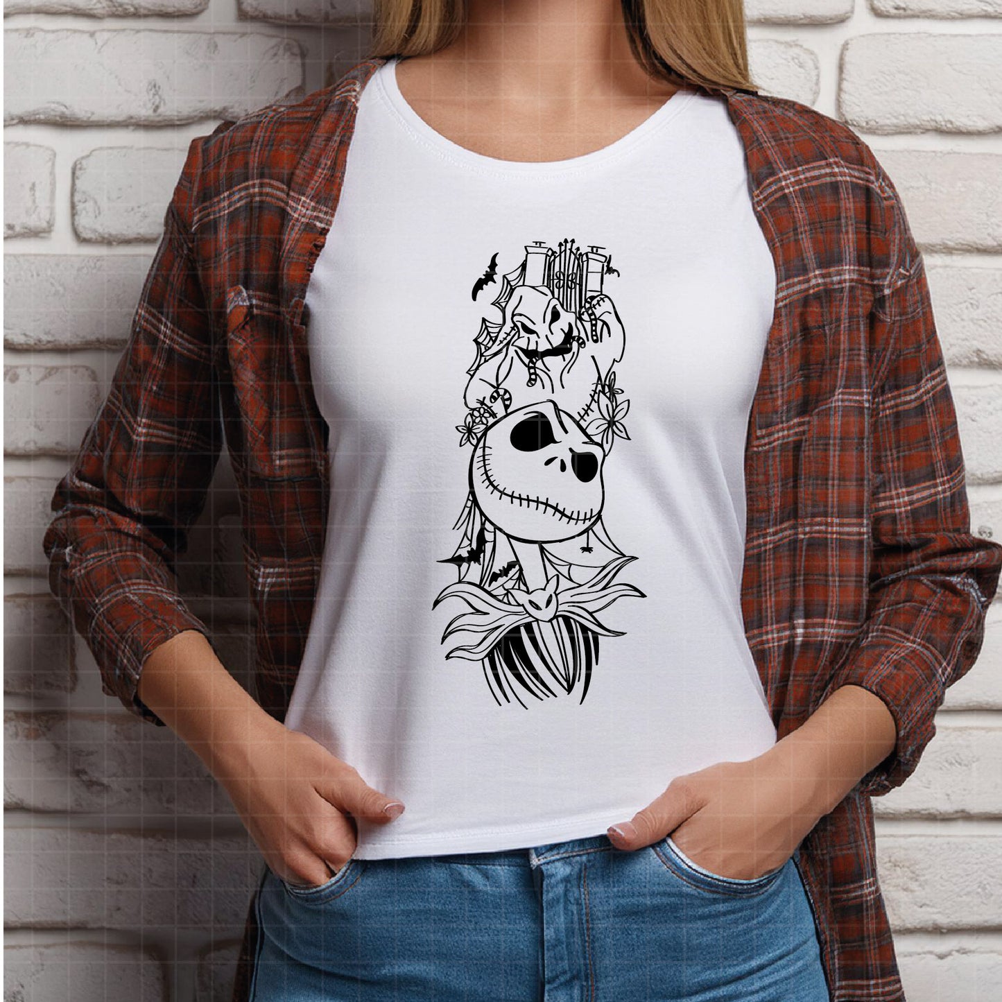 COD2198 - Nightmare Before Christmas svg ,Jack Skellington svg , Halloween svg, Christmas svg, Oogi boogie svg