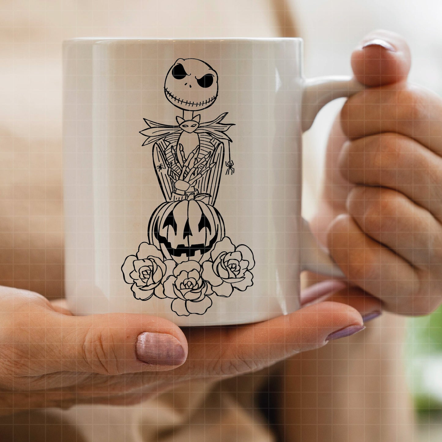 COD2198 - Nightmare Before Christmas svg ,Jack Skellington svg , Halloween svg, Christmas svg, Oogi boogie svg
