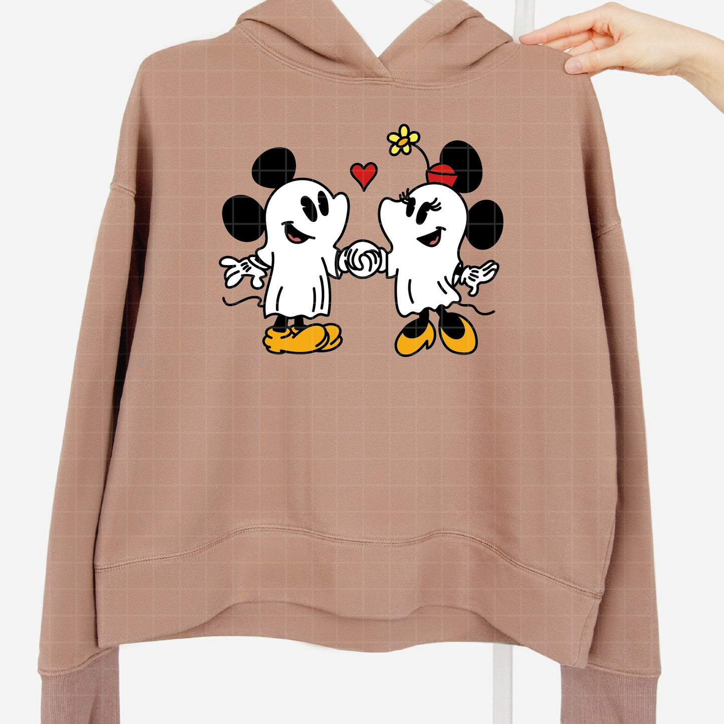 COD2204- Mickey and minnie ghost svg, mickey ghost svg, Minnie ghost svg, Halloween svg, Mickey svg, Disney svg