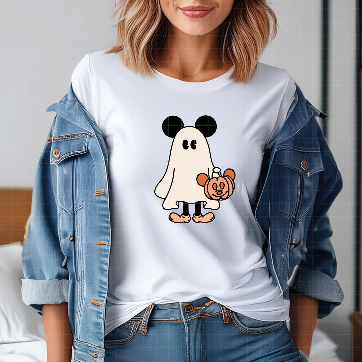 COD2205- Mickey and minnie ghost svg, mickey ghost svg, Minnie ghost svg, Halloween svg, Mickey svg, Disney svg