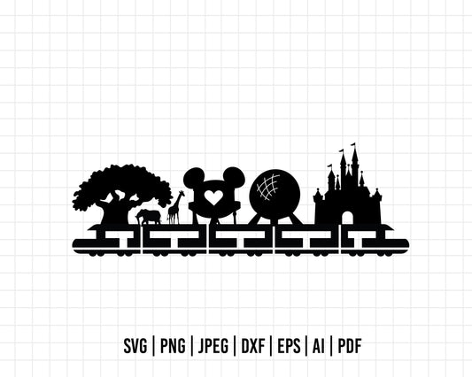 COD223- Happy Disney Park svg, Family Trip svg, Vacay Mode Svg, mickey svg, family svg