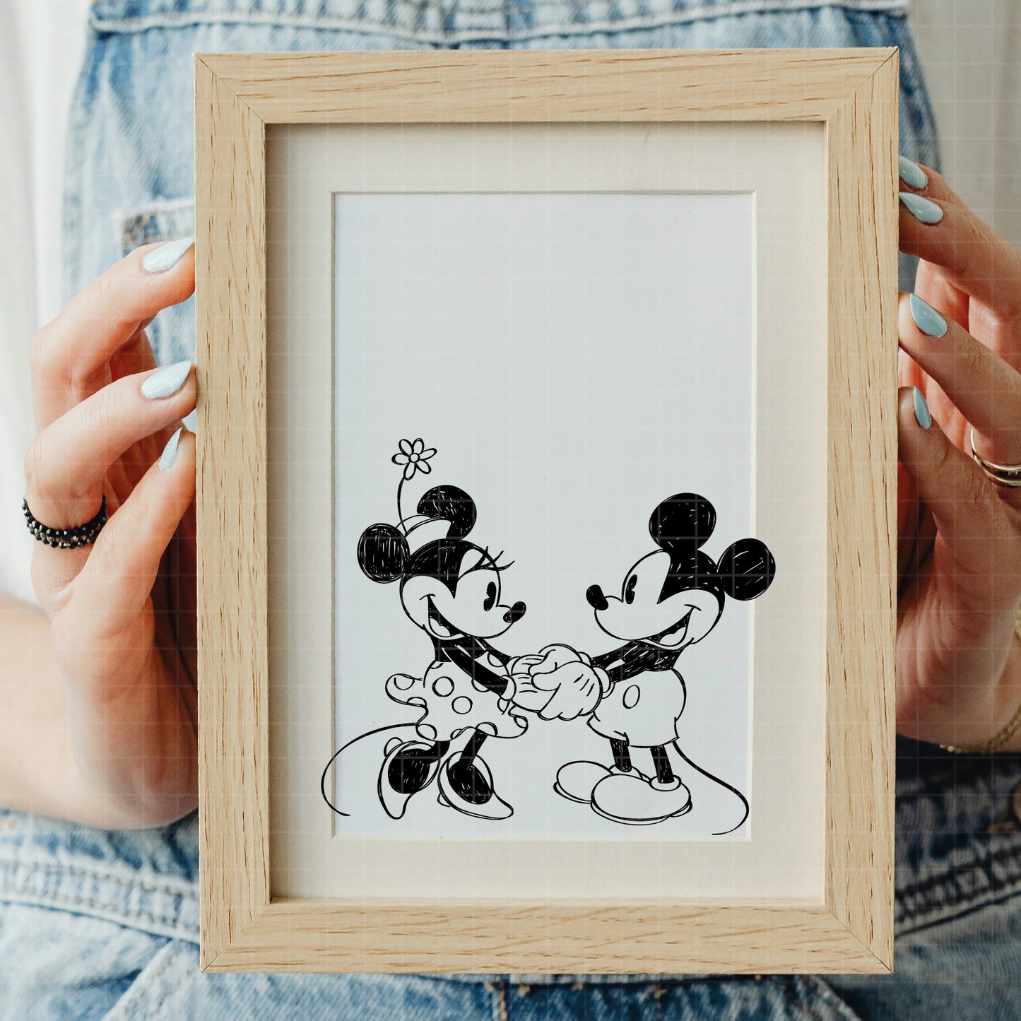 COD2260 - Mickey sketch svg, Mickey outline Svg, Disney svg, Magical svg, Mickey face svg