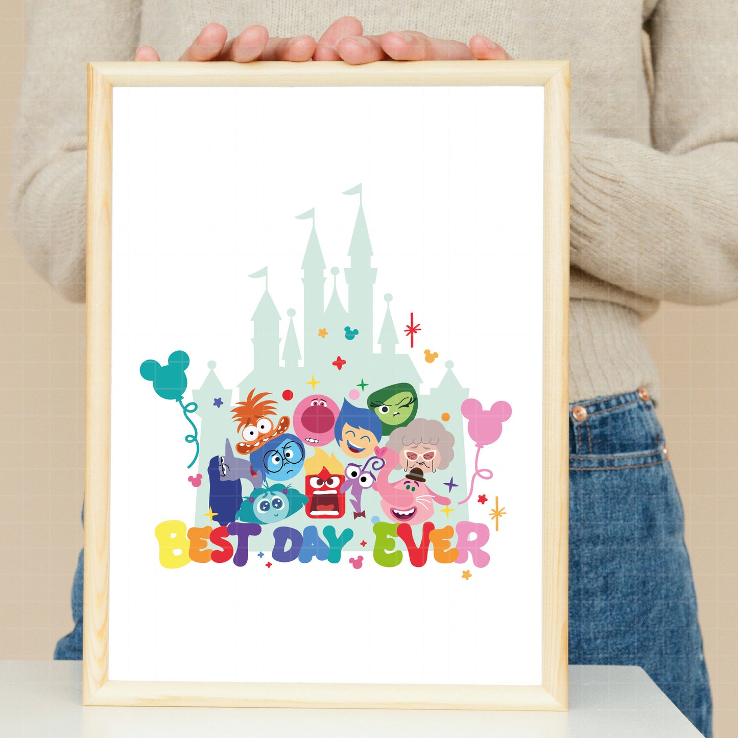 COD2326 -  inside out party clipart, svg, inside out svg, inside out t shirt svg, Anxiety Inside Out 2 svg, Inside Out 2 Clipart