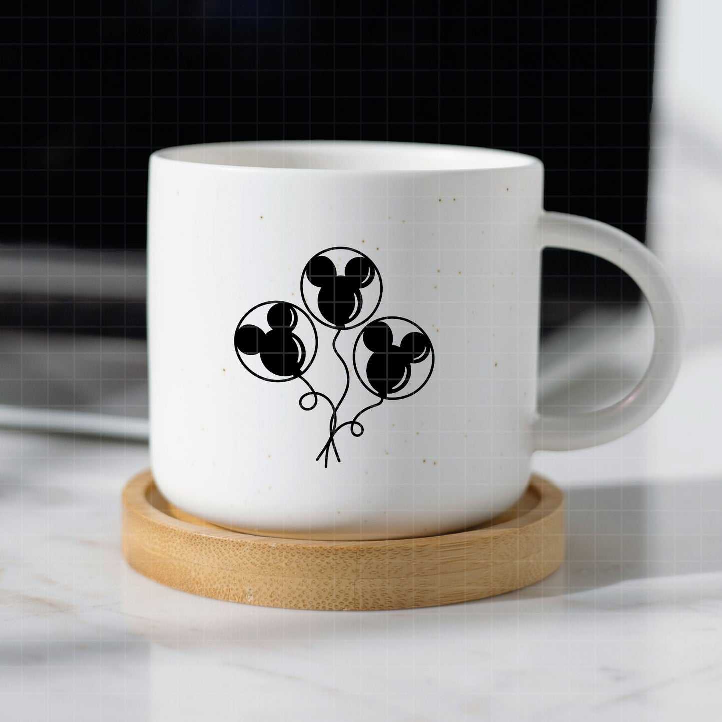 COD2331- Mickey Ballon svg,  Mouse Balloon Bunch Cut File, Magical Park Kingdoms Vacation png pdf dxf ai eps For Silhouette, Cricut