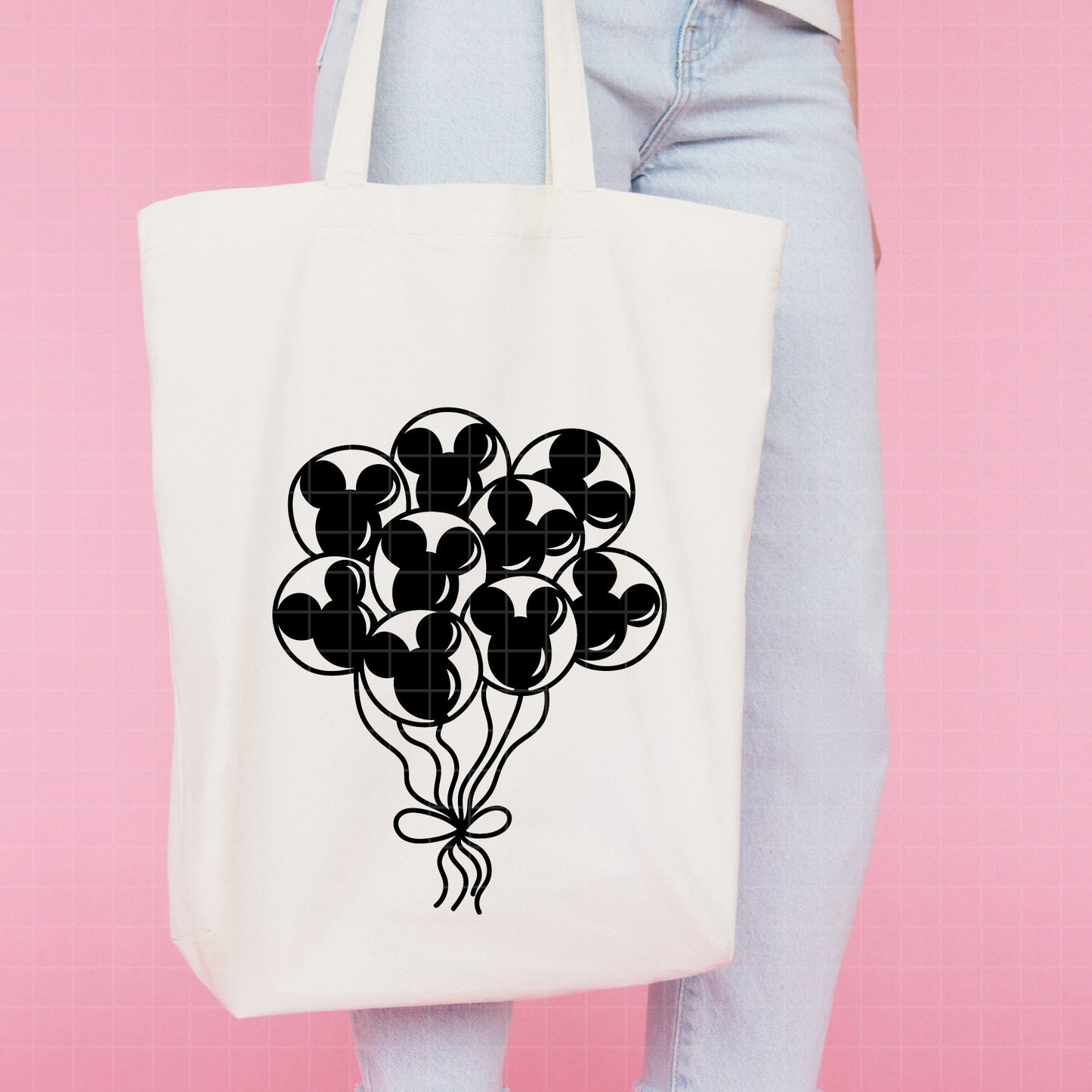 COD2331- Mickey Ballon svg,  Mouse Balloon Bunch Cut File, Magical Park Kingdoms Vacation png pdf dxf ai eps For Silhouette, Cricut