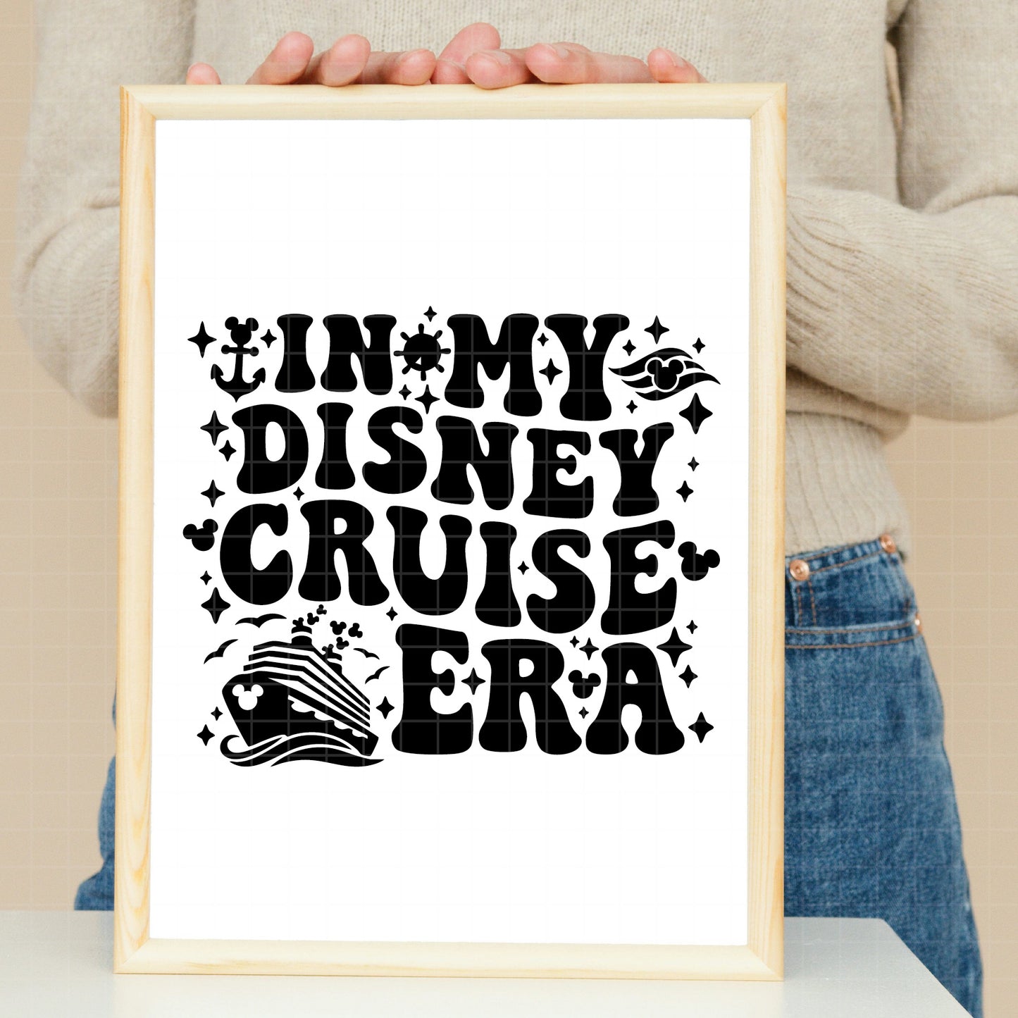 COD2357- In my disney cruise era svg, Cruise SVG, Mickey Cruise PNG Clipart,  Cruise ship svg, Mouse Cruise Ship