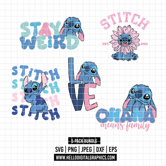 COD2390 - Lilo svg, Ohana svg, Stitch svg, Disney svg, Cricut, Silhouette, Ohana means family svg