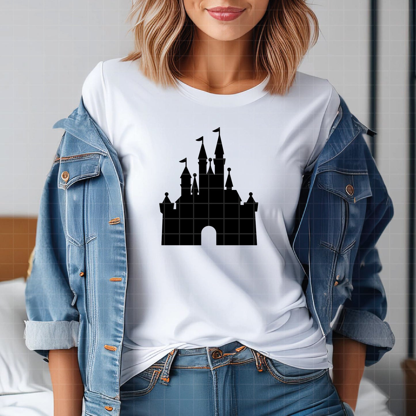 COD2400 - Castle svg, disney castle svg, disney svg, tinker bell svg, cricut, silhouette