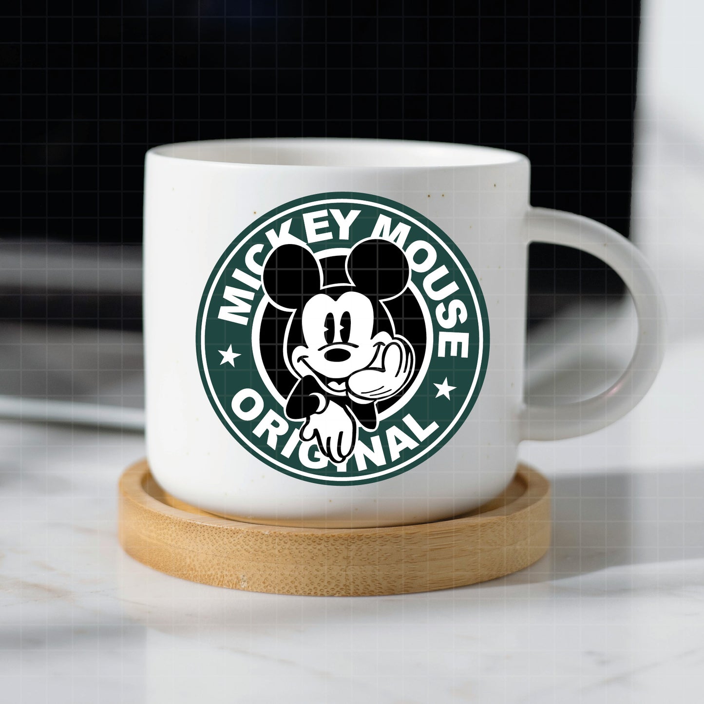 COD2403 - Mickey coffee svg, Mickey outline Svg, Disney svg, Magical svg, Mickey face svg , mickey Starbucks svg