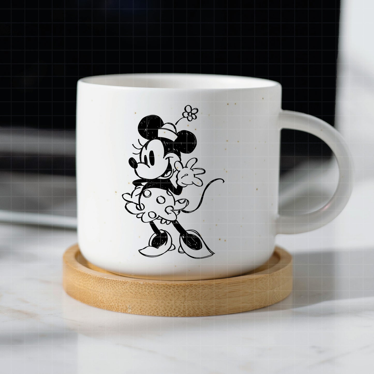 COD2409 -  Minnie mouse svg, Disney svg, minnie svg, Silhouette, Cricut, minnie dtf