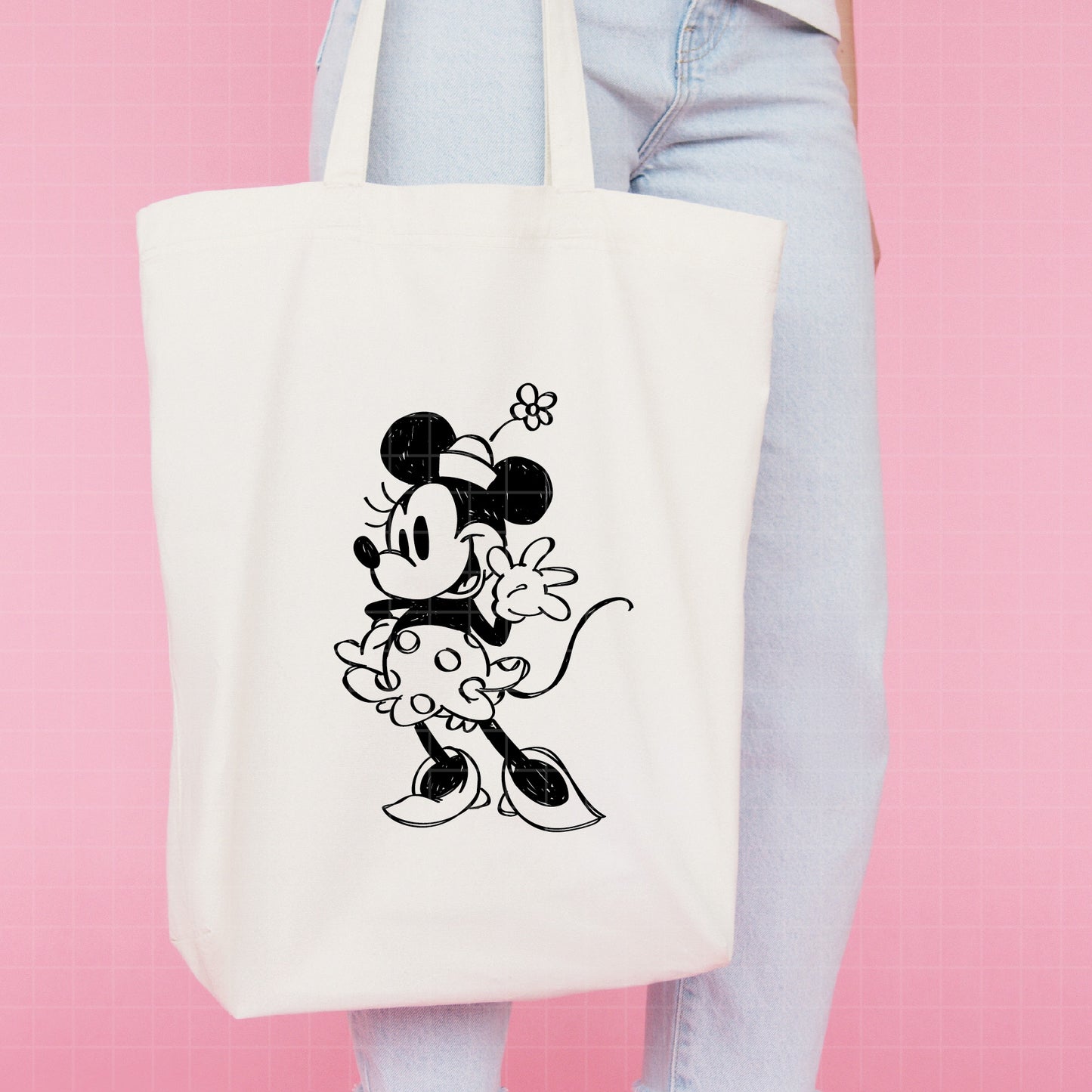 COD2409 -  Minnie mouse svg, Disney svg, minnie svg, Silhouette, Cricut, minnie dtf