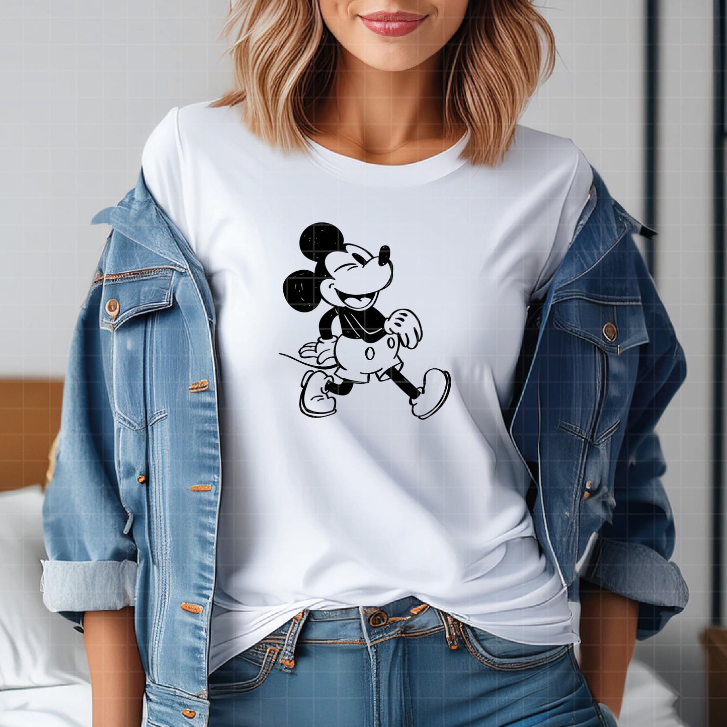 COD2412 - Mickey sketch svg, Mickey outline Svg, Disney svg, Magical svg, Mickey face svg