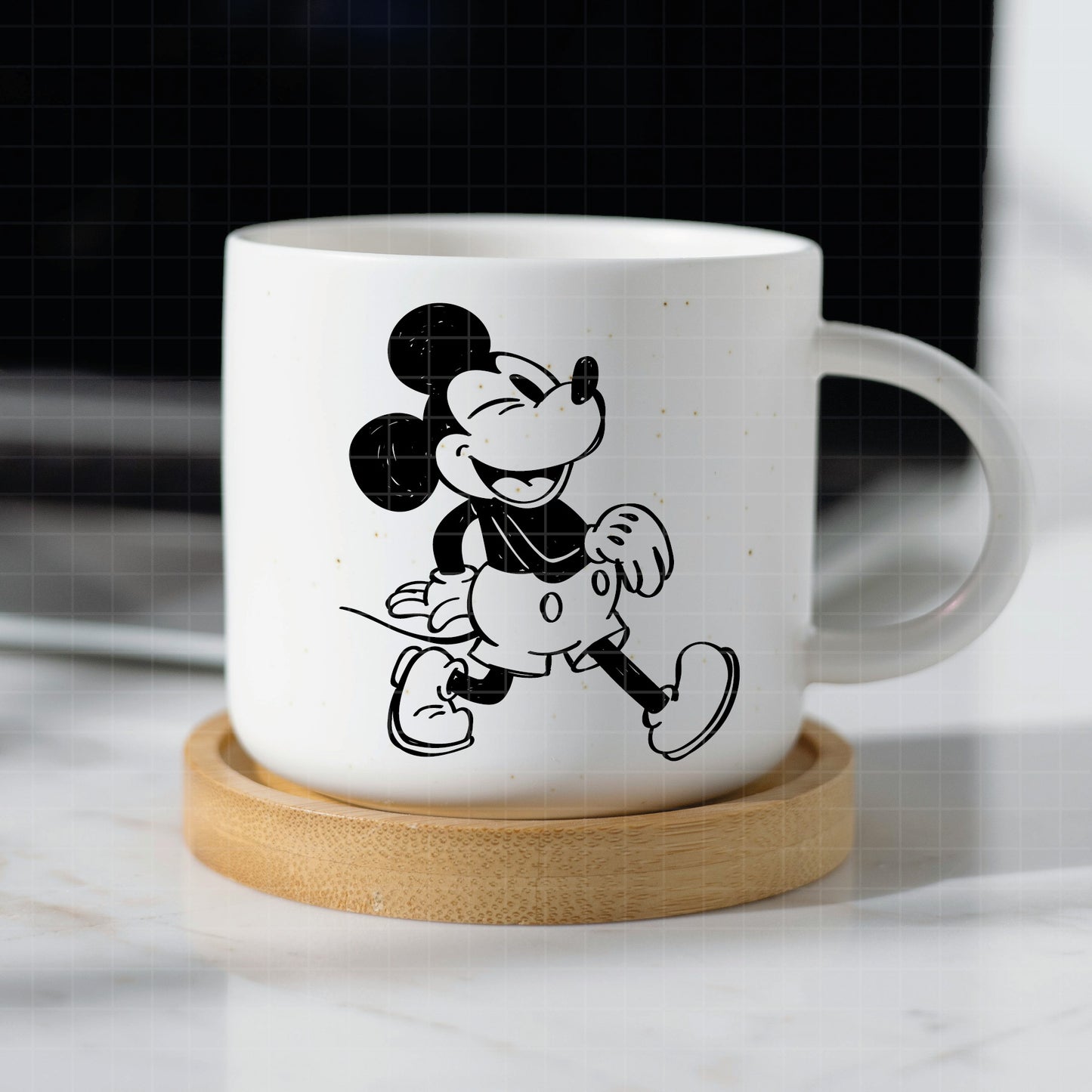 COD2412 - Mickey sketch svg, Mickey outline Svg, Disney svg, Magical svg, Mickey face svg