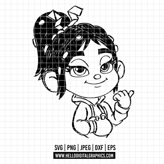 Hello Ralph Wreck It Ralph Clip Art Black And White