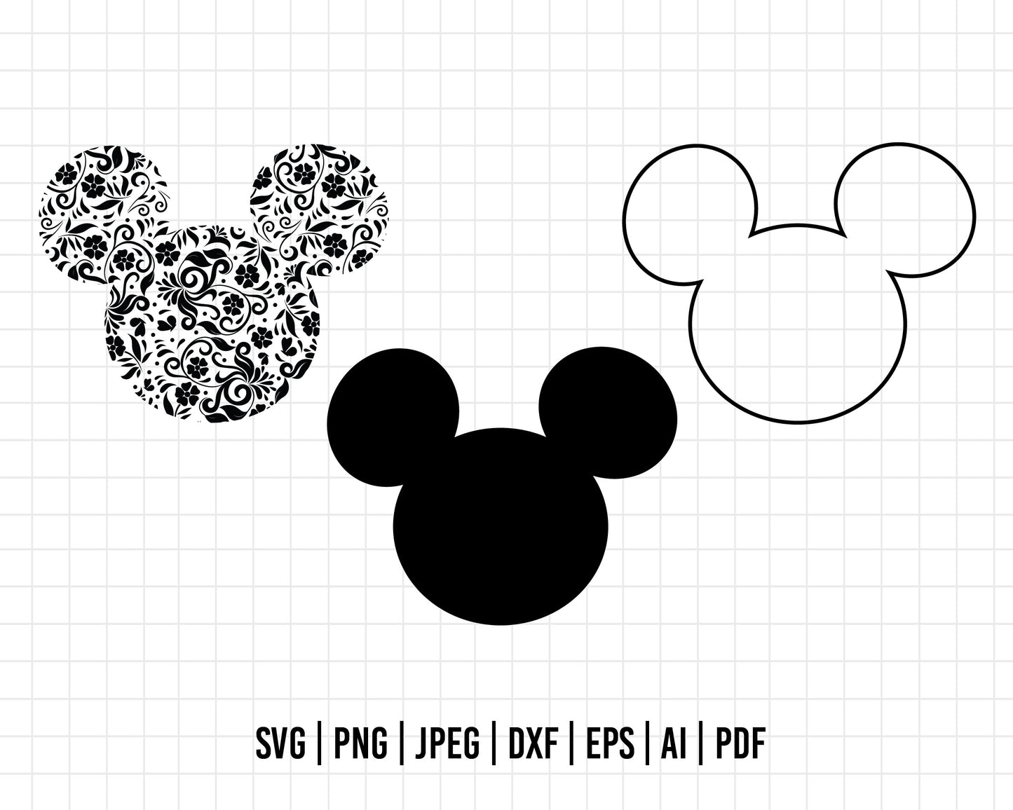 COD251- Mickey mouse svg, Mickey Svg, Disney svg, Magical svg, Mickey face svg