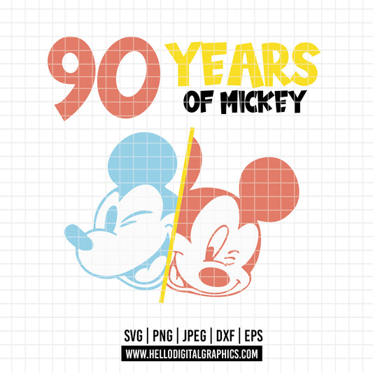 COD2565 - Mickey sketch svg, Mickey outline Svg, Disney svg, Magical svg, Mickey face svg