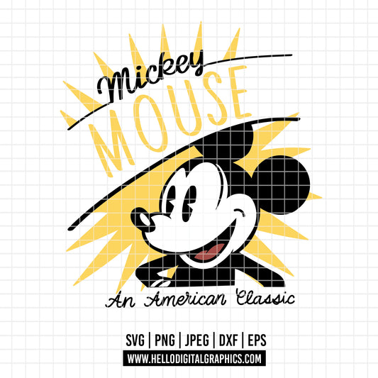 COD2568 - Mickey sketch svg, Mickey outline Svg, Disney svg, Magical svg, Mickey face svg