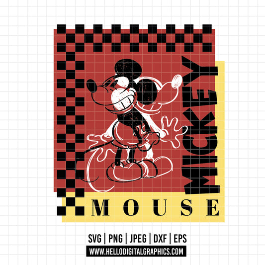 COD2574 - Mickey sketch svg, Mickey outline Svg, Disney svg, Magical svg, Mickey face svg